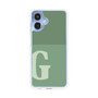 スリムプロテクションケース［ オリジナル - initial two tone - G green ］