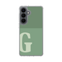 スリムプロテクションケース［ オリジナル - initial two tone - G green ］