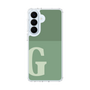 スリムプロテクションケース［ オリジナル - initial two tone - G green ］