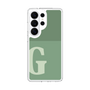 スリムプロテクションケース［ オリジナル - initial two tone - G green ］