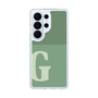 スリムプロテクションケース［ オリジナル - initial two tone - G green ］