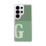 スリムプロテクションケース［ オリジナル - initial two tone - G green ］