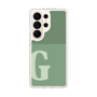 スリムプロテクションケース［ オリジナル - initial two tone - G green ］