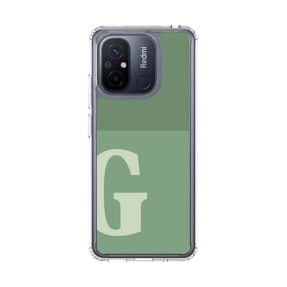 スリムプロテクションケース［ オリジナル - initial two tone - G green ］