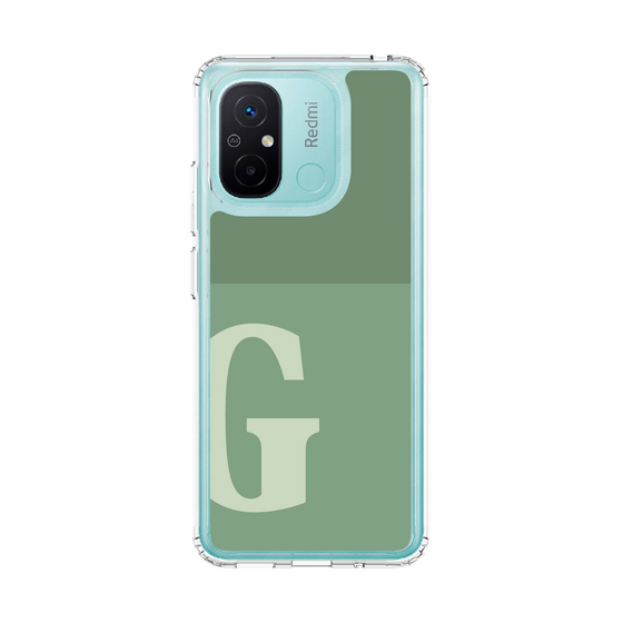 スリムプロテクションケース［ オリジナル - initial two tone - G green ］