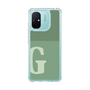 スリムプロテクションケース［ オリジナル - initial two tone - G green ］