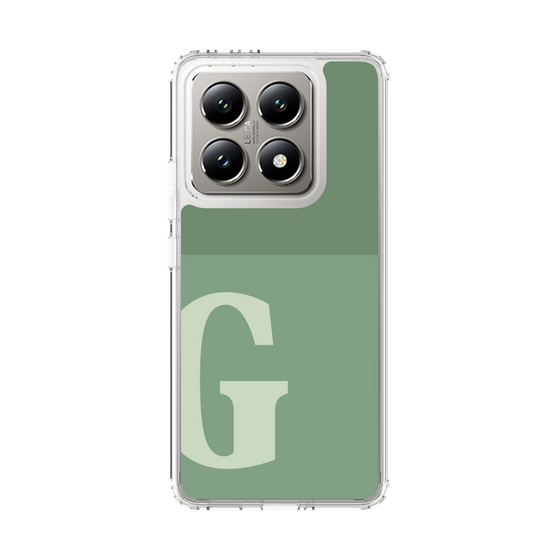 スリムプロテクションケース［ オリジナル - initial two tone - G green ］