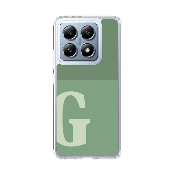 スリムプロテクションケース［ オリジナル - initial two tone - G green ］