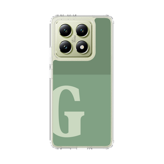 スリムプロテクションケース［ オリジナル - initial two tone - G green ］