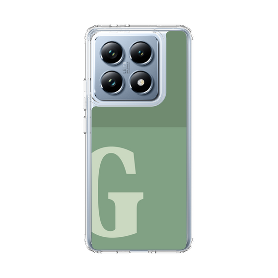 スリムプロテクションケース［ オリジナル - initial two tone - G green ］