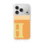 スリムプロテクションケース［ オリジナル - initial two tone - H orange ］