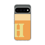スリムプロテクションケース［ オリジナル - initial two tone - H orange ］