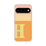 スリムプロテクションケース［ オリジナル - initial two tone - H orange ］