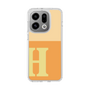 スリムプロテクションケース［ オリジナル - initial two tone - H orange ］