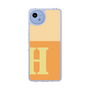 スリムプロテクションケース［ オリジナル - initial two tone - H orange ］