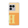 スリムプロテクションケース［ オリジナル - initial two tone - H orange ］