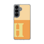 スリムプロテクションケース［ オリジナル - initial two tone - H orange ］