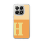 スリムプロテクションケース［ オリジナル - initial two tone - H orange ］