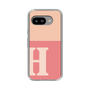 スリムプロテクションケース［ オリジナル - initial two tone - H pink ］
