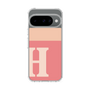 スリムプロテクションケース［ オリジナル - initial two tone - H pink ］