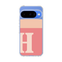 スリムプロテクションケース［ オリジナル - initial two tone - H pink ］