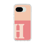 スリムプロテクションケース［ オリジナル - initial two tone - H pink ］