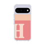 スリムプロテクションケース［ オリジナル - initial two tone - H pink ］