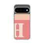 スリムプロテクションケース［ オリジナル - initial two tone - H pink ］
