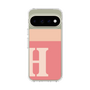 スリムプロテクションケース［ オリジナル - initial two tone - H pink ］