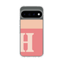 スリムプロテクションケース［ オリジナル - initial two tone - H pink ］