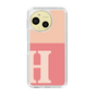 スリムプロテクションケース［ オリジナル - initial two tone - H pink ］