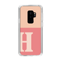 スリムプロテクションケース［ オリジナル - initial two tone - H pink ］