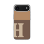 スリムプロテクションケース［ オリジナル - initial two tone - H brown ］