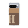 スリムプロテクションケース［ オリジナル - initial two tone - H brown ］