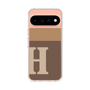 スリムプロテクションケース［ オリジナル - initial two tone - H brown ］