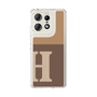 スリムプロテクションケース［ オリジナル - initial two tone - H brown ］