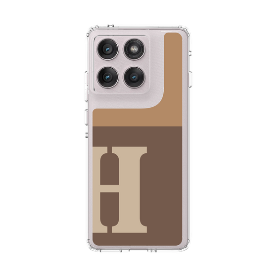 スリムプロテクションケース［ オリジナル - initial two tone - H brown ］