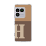 スリムプロテクションケース［ オリジナル - initial two tone - H brown ］