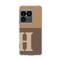 スリムプロテクションケース［ オリジナル - initial two tone - H brown ］