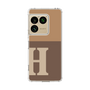 スリムプロテクションケース［ オリジナル - initial two tone - H brown ］