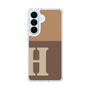 スリムプロテクションケース［ オリジナル - initial two tone - H brown ］