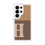 スリムプロテクションケース［ オリジナル - initial two tone - H brown ］