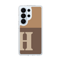 スリムプロテクションケース［ オリジナル - initial two tone - H brown ］