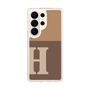 スリムプロテクションケース［ オリジナル - initial two tone - H brown ］