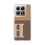 スリムプロテクションケース［ オリジナル - initial two tone - H brown ］