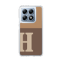 スリムプロテクションケース［ オリジナル - initial two tone - H brown ］