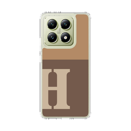 スリムプロテクションケース［ オリジナル - initial two tone - H brown ］