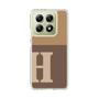 スリムプロテクションケース［ オリジナル - initial two tone - H brown ］
