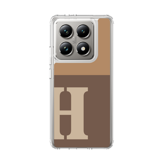 スリムプロテクションケース［ オリジナル - initial two tone - H brown ］