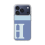 スリムプロテクションケース［ オリジナル - initial two tone - H blue ］